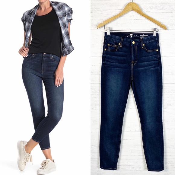 7 For All Mankind Denim - 7 For All Mankind •High Waist Ankle Gwenevere Jean